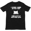 Funny Cat Shirt Animal Lover Gift Hardworking Pet Owner T Shirt X Mas Tee Top