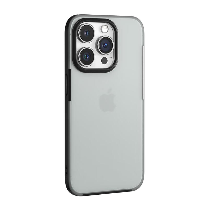 IPhone 15 Pro Case, Matte Armor Ultra-Thin Shockproof Protective Cover for Apple IPhone 15 Pro, Elegant Black