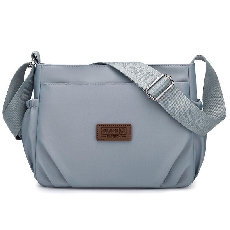 

Женская сумка кроссбоди в корейском стиле: Универсальная минималистичная нейлоновая сумка через плечо