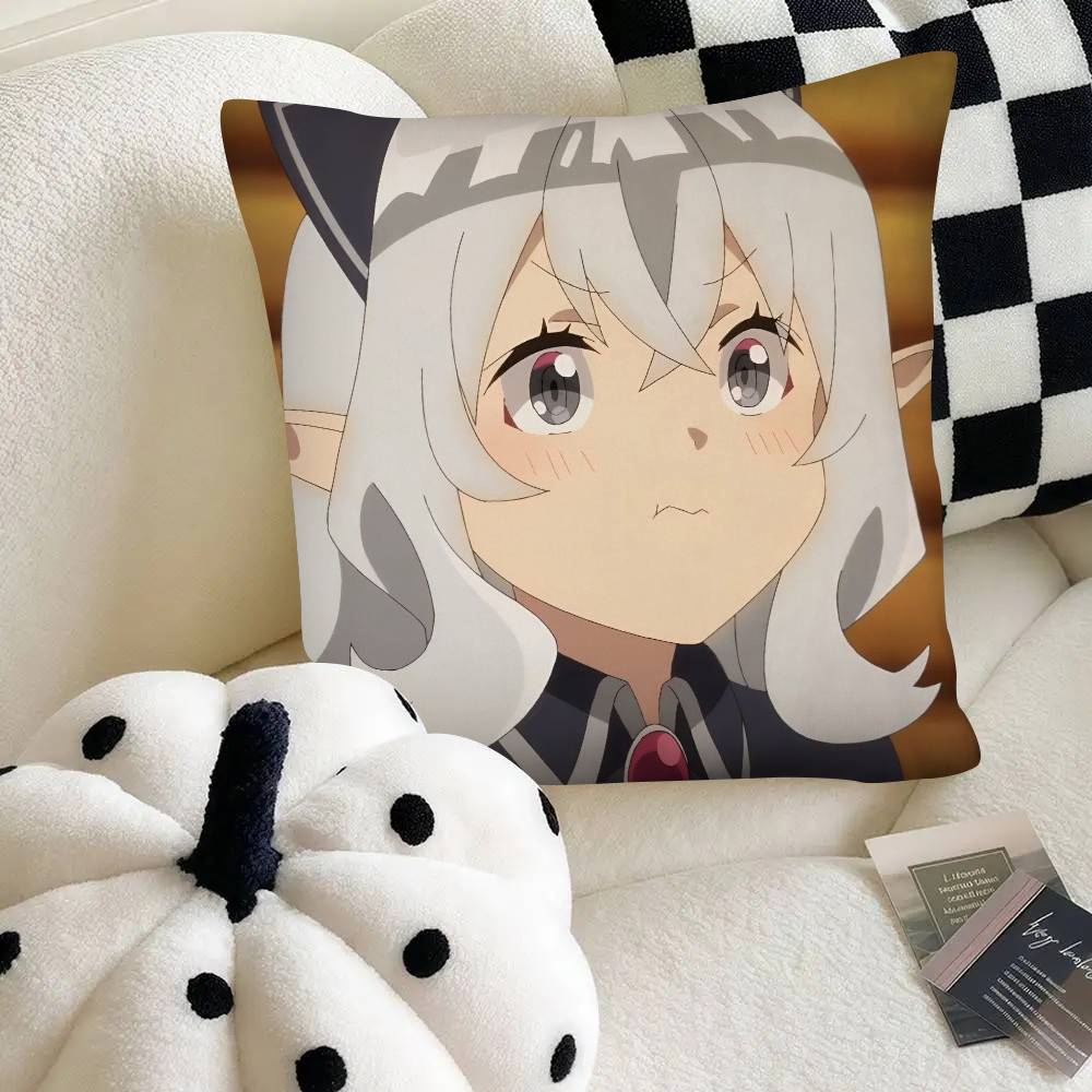 Anime Farming Life In Another World Pillow Case Fashion Square Pillowcase Bedroom Sofa Room Ins Decoration Leisure
