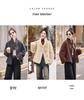 Women's Wool Fur-Trim Coat - Autumn/Winter, Casual Loose Fit, Stand-Up Collar, Single-Breasted (HE8835)