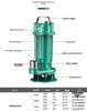 Submersible Sewage & Sludge Cutter Pump for Toilets & Cesspools - Ideal for Household & Agricultural Drainage and Irrigation