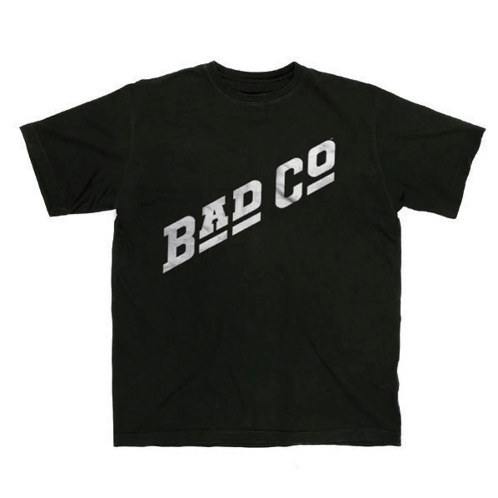 Men s Bad Company Smoke Logo T-shirt Medium Black XXL