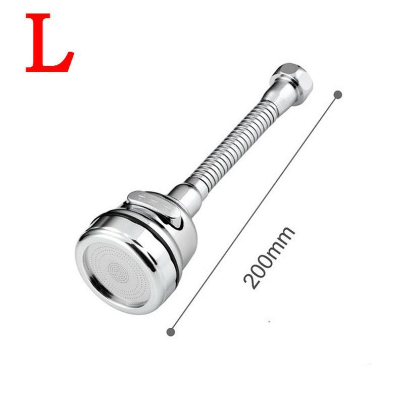 Three-speed Adjustable Booster Nozzle 360-degree Universal Faucet Splash-proof Nozzle for Kitchen Bathroom Faucet Sprayer