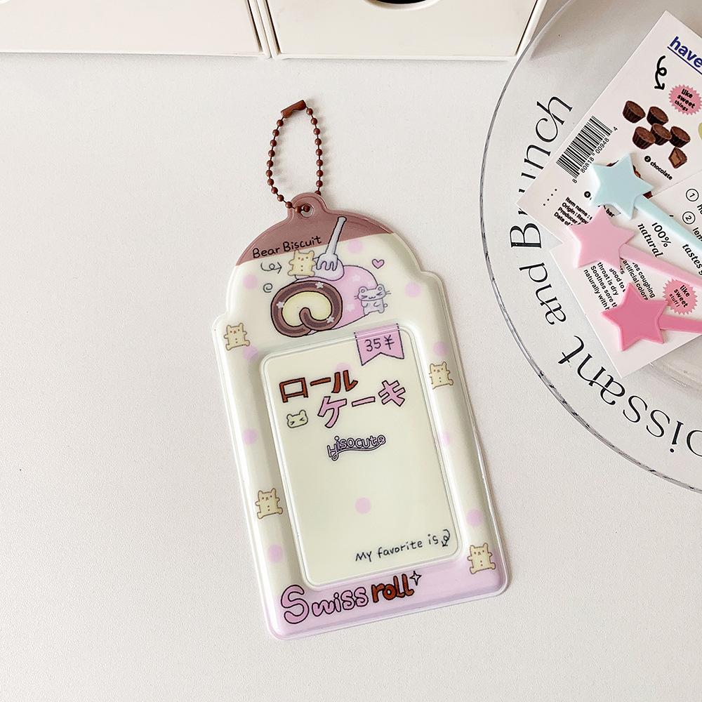 New Arrival Kpop Creative Photocard Holder Idol Card Holder 3 Inch Polaroid Display Pendant Small Picture Frame Protective Cover