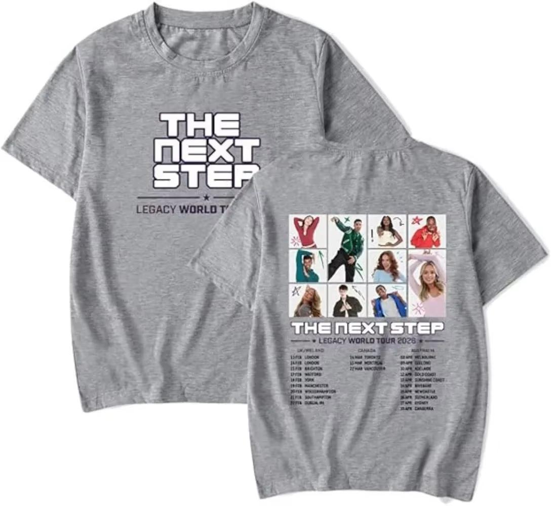 

The Next Step Legacy World Tour 2026 Fashion Harajuku Summer Tee Clothes Casual Summer Women Unisex TShirt Oversized T Shirt 4XL