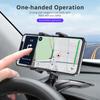 Multi Angle Car Phone Mount Adjustable Clip On Dashboard Bracket Holder for GPS and Navigation