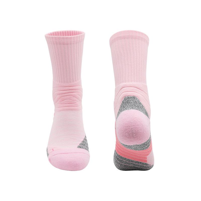 Adult Basketball Socks Actual Training Socks Children Towel Bottom Sweat Absorbing Shock Non-Slip Sports Socks Men