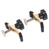 2PCS T Track Hold Down Clamps Aluminum Alloy Press Plate Clamp for CNC Router Engraving Machine