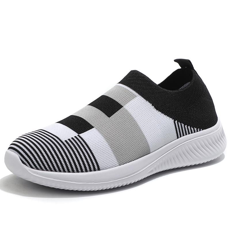 

Модная женская обувь Стильные женские кроссовки Новая спортивная обувь Zapatillas Mujer Смешанные цвета Вулканизированная обувь Женские повседневные кроссовки Женские лоферы 37 чёрный