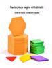Cross-Border Geometric Tangram Puzzle: Children's Educational Toy for Early Learning and Cognitive Development.