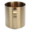 Edelstahl Büro Bierkrug Tragbar Haushalt Outdoor Wasser Kaffeetasse 480mlGold