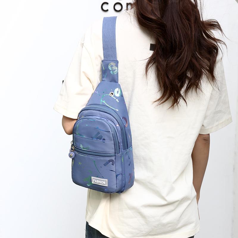 Women Chest Pack 2024 Bags for Women Female Sling Bags Crossbody Shoulder Chest Bag Casual Girls Messenger Pack Phone Bag