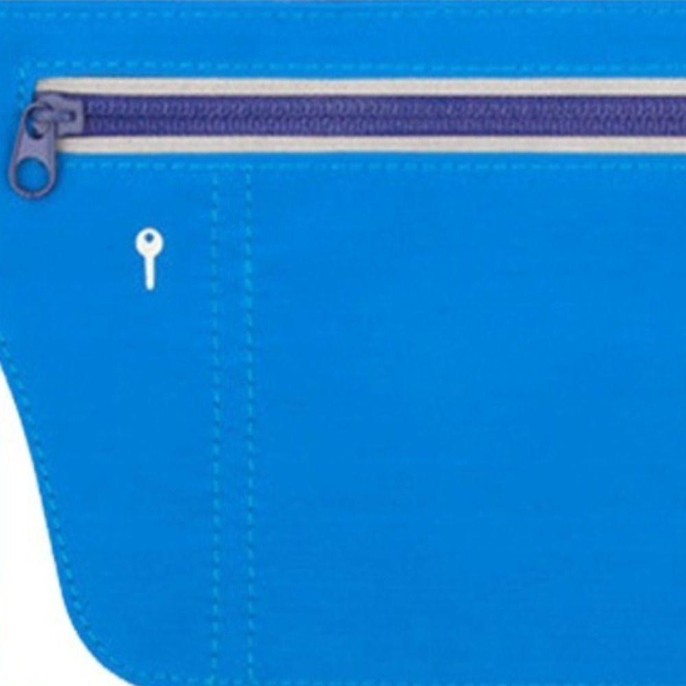 Non-Slip Ultra-Thin Mobile Phone Bag Sports Waistpack Waist Bag Hidden Security Wallet Belt Bag