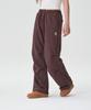 Bibeodeu Pintuck Wide Sweatpants [Brown]