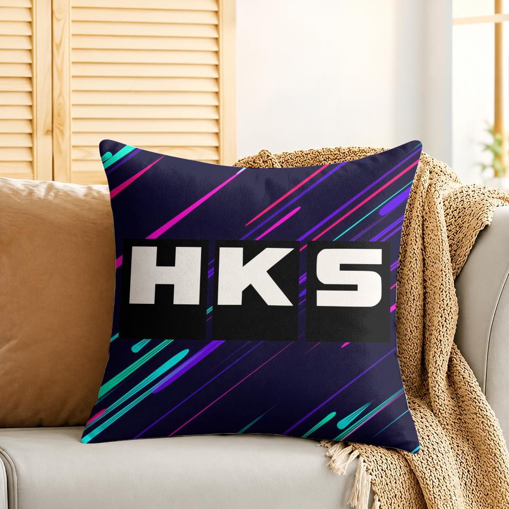 Luxury HHHKS Cool Cushion Cover Silky Short Plush Invisible Zipper Dustproof Sofa Pillow Case For Home Decor