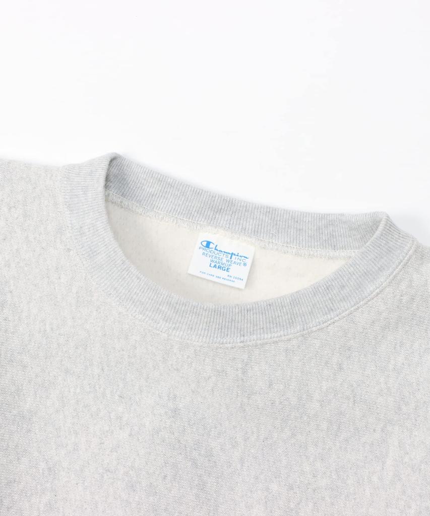 Champion Bluza dresowa z bawełny polarowej Logo Weave® z okrągłym dekoltem, C3-Y033-040-XL, Rękaw, Dekolt, 11.5oz USA, Podszewka, Jednopunktowa