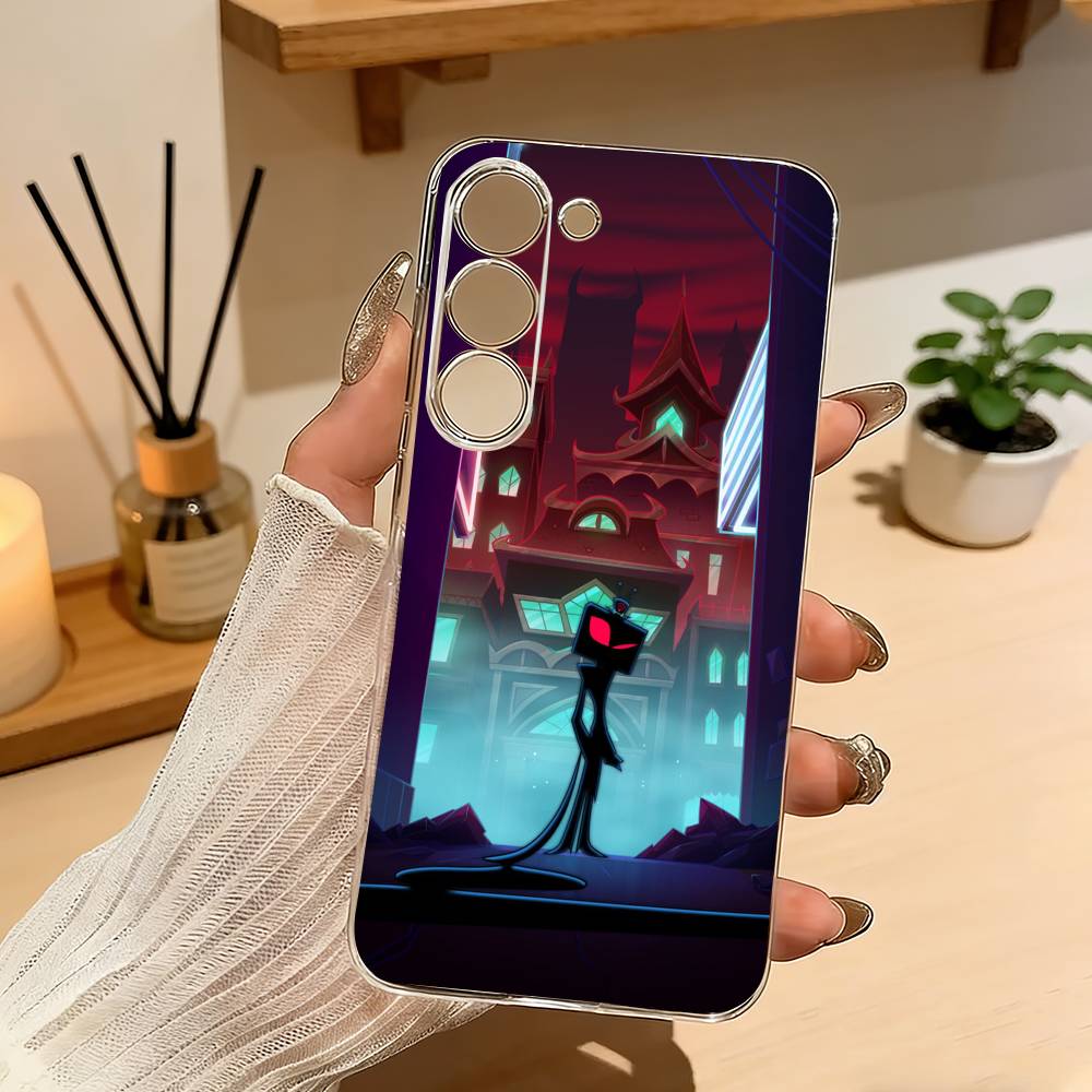Epc H-Hazbin H-Hotel F-Fashion Phone Case For Samsung A10 A12 A31 A40 A70 Transparent Cover