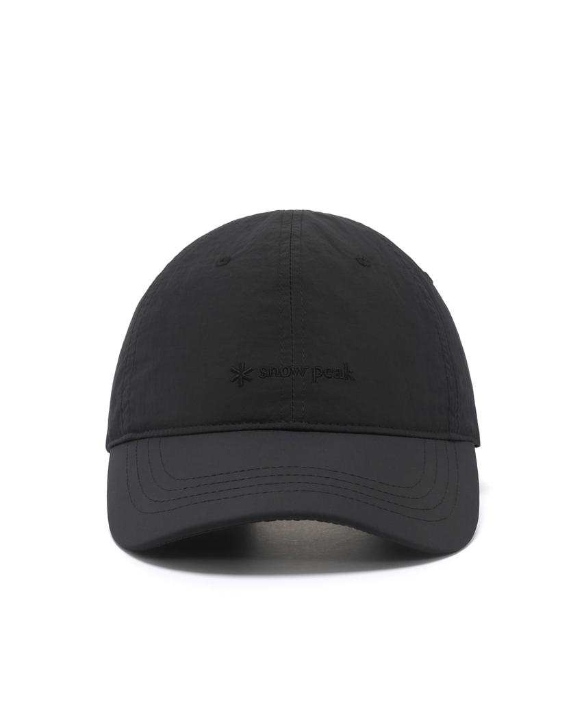 SNOWPEAK APPAREL Eco Taslan Ball Cap (S26Zufbc70) Black