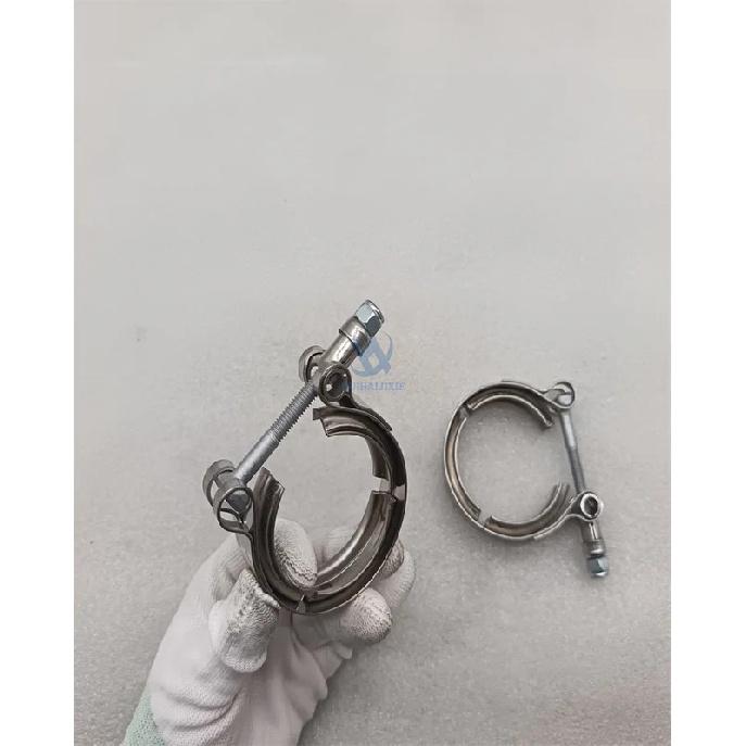 Engine Parts 4898590 Intake Turbocharger V Band Clamp for Cummins ISF2.8 ISF3.8 Engine C4898590 1pc
