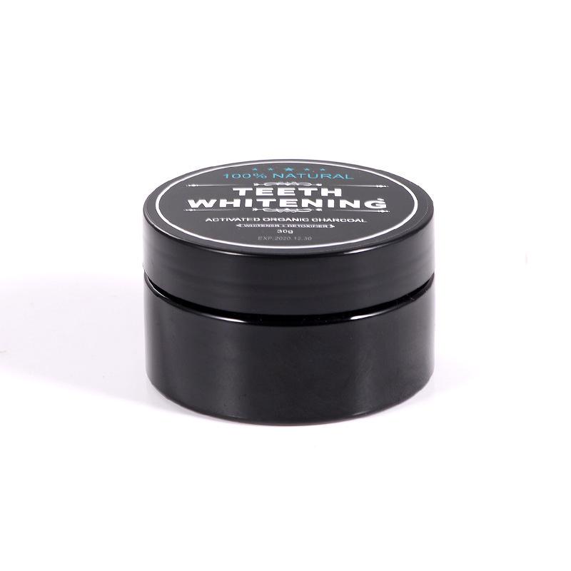 Activated Coconut & Bamboo Charcoal Whitening Tooth Powder