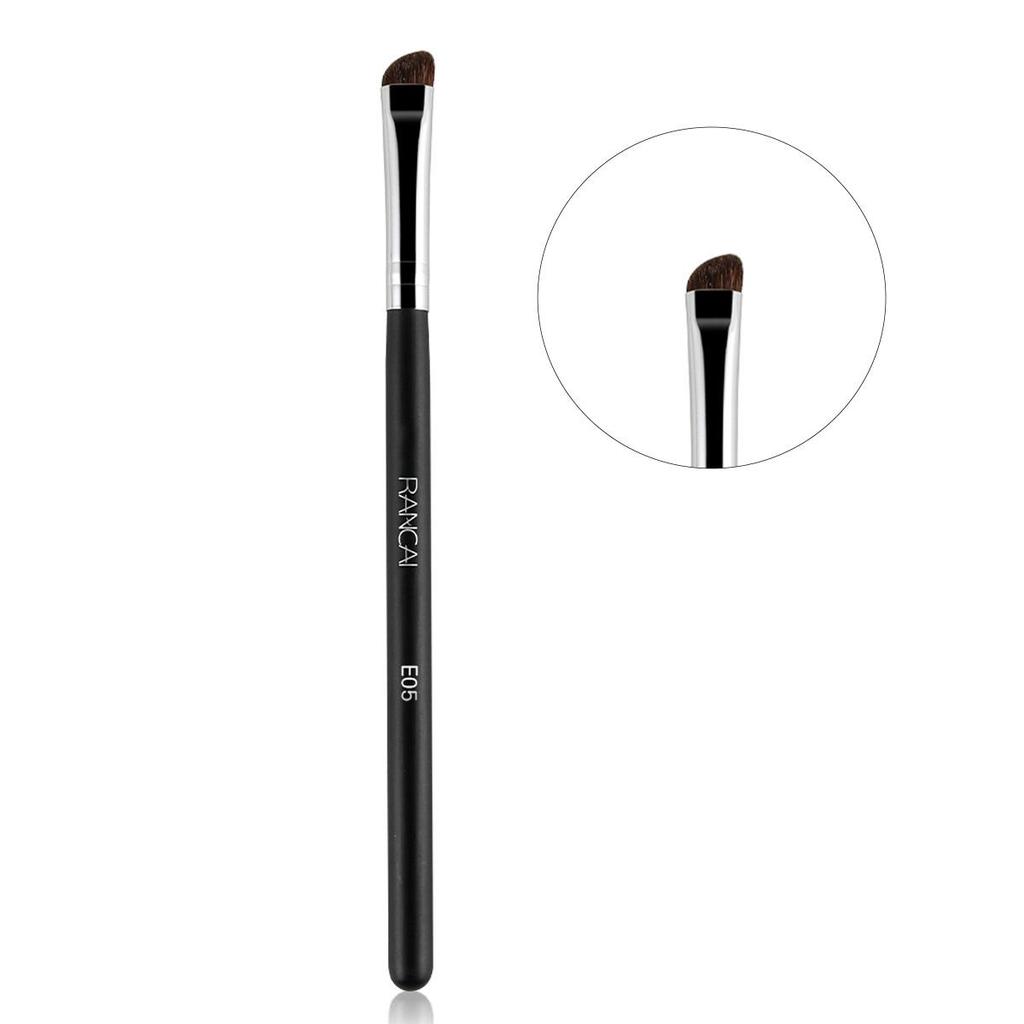 Tragbarer reiner Pferdehaar Lidschatten Verblenderpinsel - Große weiche Borste für Augen-Make-up