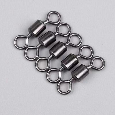 American Swivel Fishing Lure Connector: Strong 8-Shaped Ring for Quick Pull In Competitions
