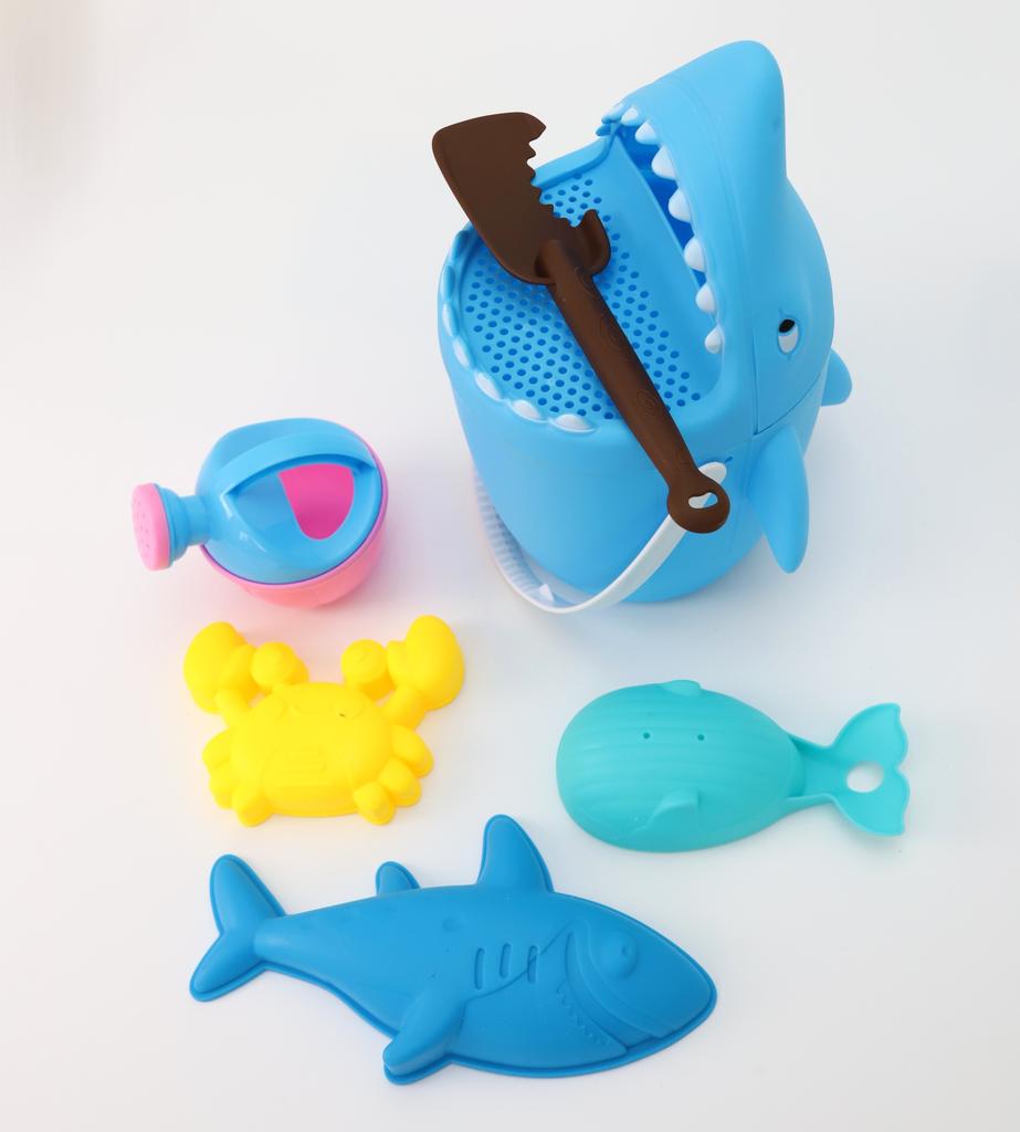 Sandbox Bucket with Toys Shark