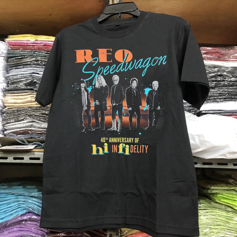 REO Speedwagon T SHIRT black Size S-5XL Men Gifl fan Unisex T-Shirt S