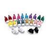 1 Pair Mini Doll Canvas Shoes DIY Doll Sneakers 1/6 Scale Mini Sneakers  BJD Doll Shoes