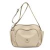 Women's Casual Shoulder Bag Trend Solid Color Oxford Waterproof Simple All Stylish Crossbody Bag