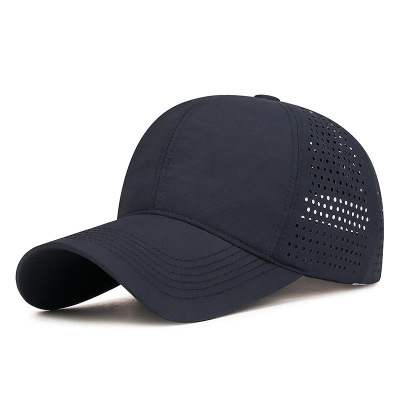 Lightweight Perforated Breathable and Quick-drying Caps for Men and Women High-end Mountaineering Sunshade and Baseball Caps