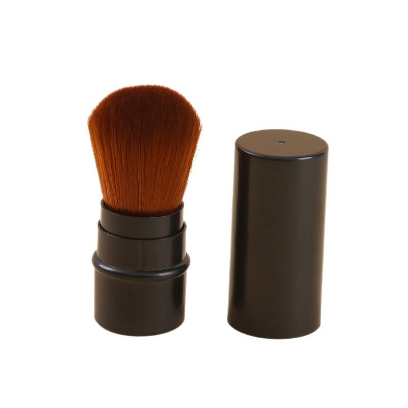 Retractable Multi-Functional Makeup Brush: Nail Art, Loose Powder, Blush, and Dusting Tool