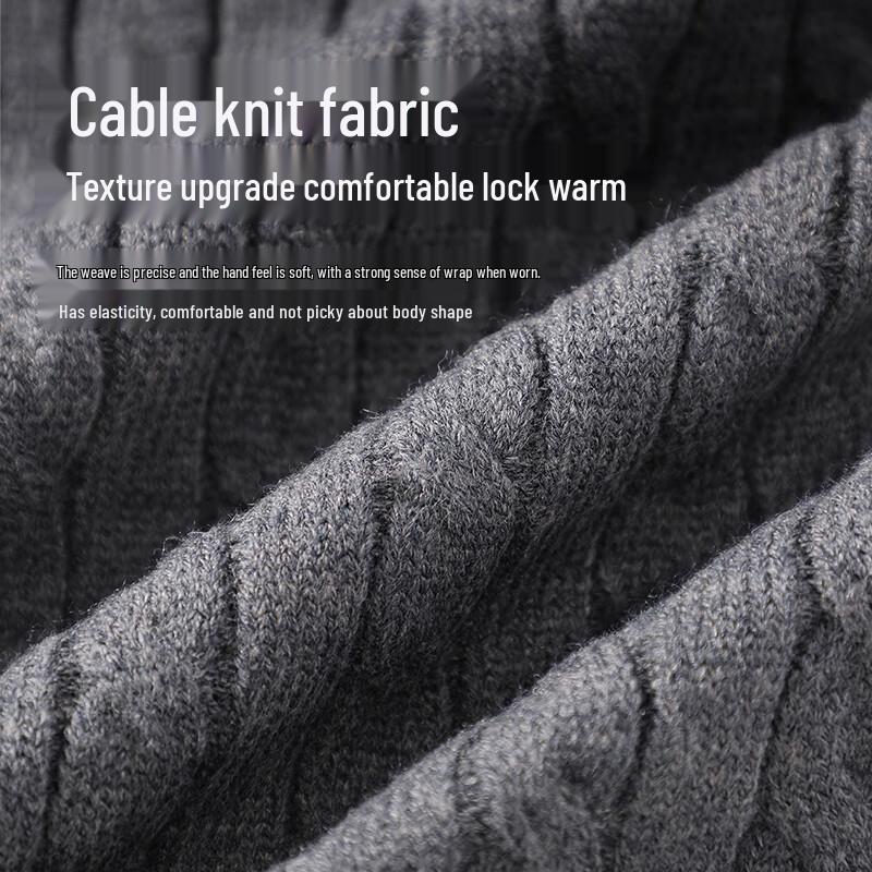 Jeep Unisex Winter Round Neck Sweater