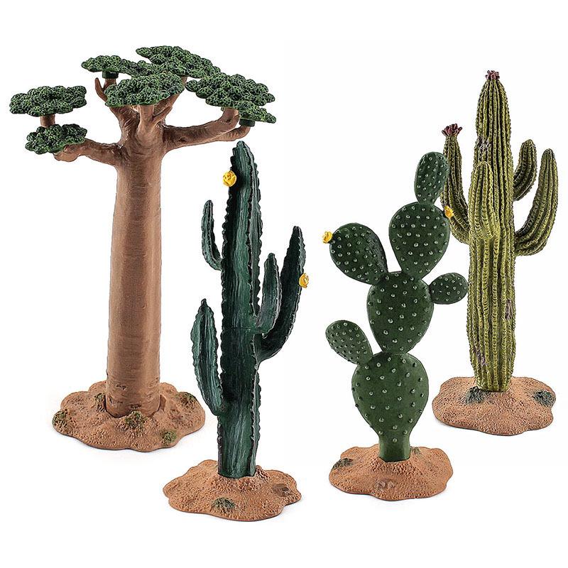 Creative DIY Dinosaur & Tree Micro Landscape Ornaments Model