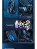 USB Gaming Headset with Noise Cancelling and Cool Lighting Effects for PC/Laptop