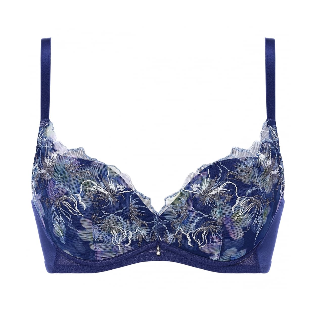 

Triumph Angel Magical Firmness 580 Wireless M008 Size D75 Bra(R) Bra, (Blue),