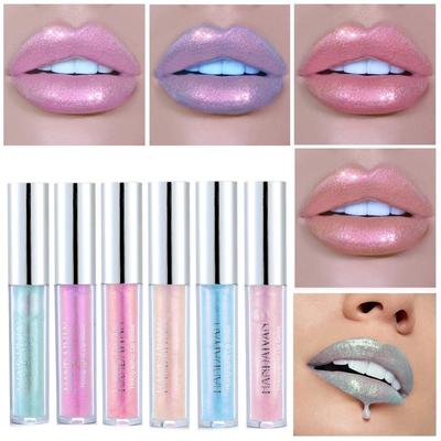 Shiny Lip Gloss Long Lasting Shimmer Lip Tint Waterproof Moisturizer Batom Liquid Lipstick Cosmetics