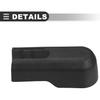 Motoforti Rear Windshield Wiper Arm Nut Cover Cap, for Jeep Liberty 2008-2012, Plastic, NO.57010204AB, Black