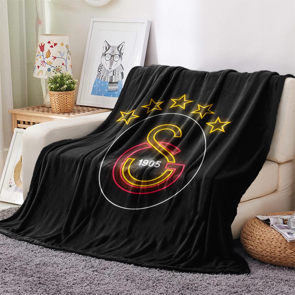 Galatasaray Flannel Blanket, High Quality Comfortable for All Seasons, Home Decor, Warmth and Comfort