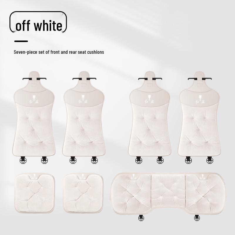 Winter Flannel Seat Cushions for Hongqi H5/HS5/HS3/H6/H9/E-HS9/HS7/HQ9 Cars