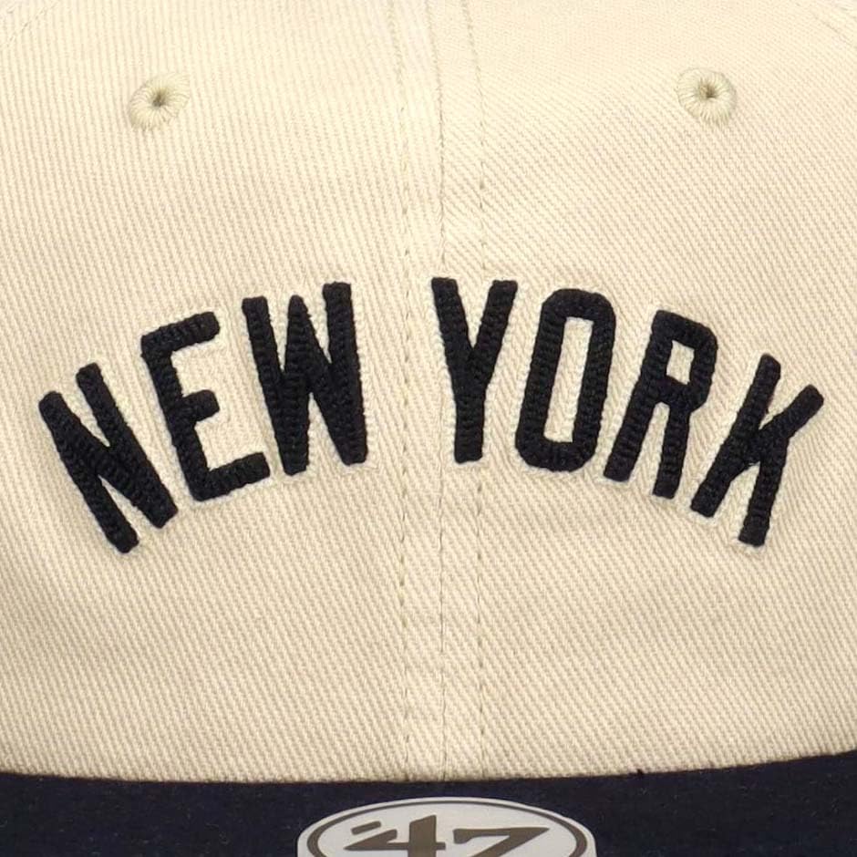 (Forty Seven) 47 Captain Fieldstone New York Yankees Block Logo Cap CAPTAION FIELD STONE CAP