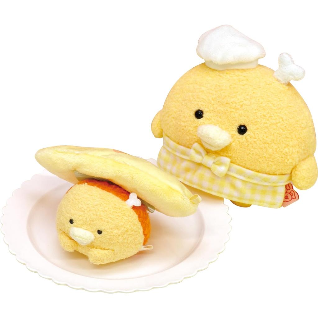 MO20001 Chikip Dancers Norinori Chikip Restaurant Plush Toy Bone Chicken (Cook)