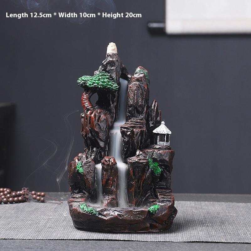 Incense Holder Ceramic Incense Burner Creative Ornaments for Backflow Incense Burner