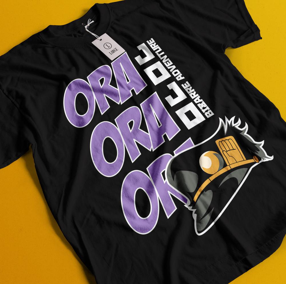 

Jojo s Bizarre Adventure T-Shirt Jonathan Joeastar Shirt Dio Tshirt Jotaro Kujo XL