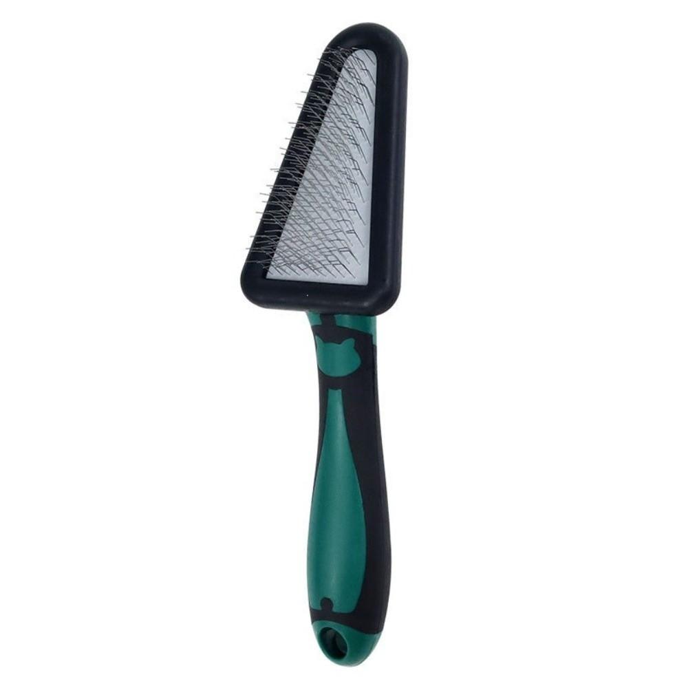 Quality Stainless Steel Cat Brush Cleaning Tools Soft Handle Dogs Combs Dog Grooming Brush Dog