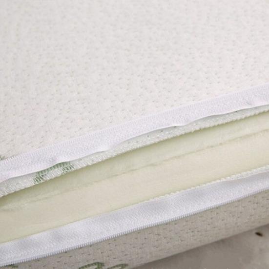 Memory Foam Pillow Bamboo Fiber Cover Sleep Cervical Health Care