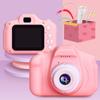 Kids Selfie Camera Camcorder 2.0 Inch IPS Screen with 32GB Card HD Digital Video Camera for Kids Birthday Gift