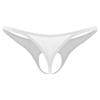 Mens Sexy Low Waist Open Front Pouch Butt Flaunting Thong Jockstrap
