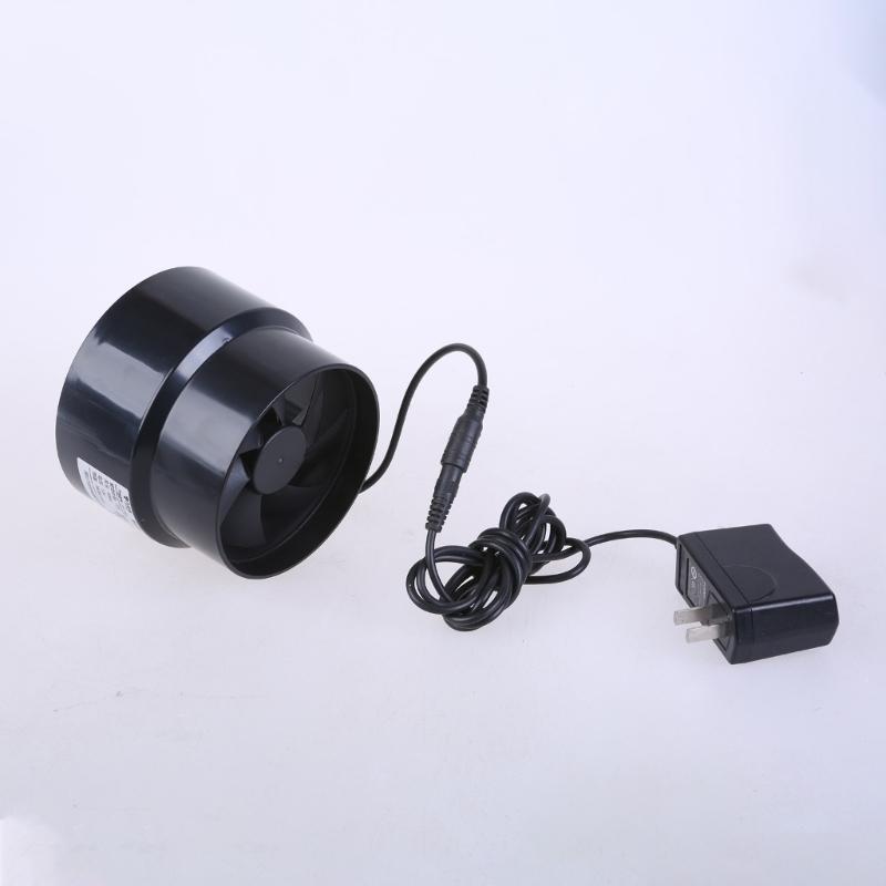 97mm Inline-Kanalventilator Abluftventilator Belüftungsverstärker Leiser Gebläse für kleinen Raum Starke Belüftung in Haus Industrie